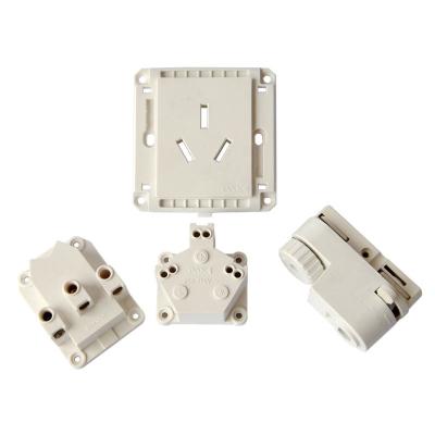 China Industry Customized Injection Molding Plastic Switch Socket Enclosure for sale