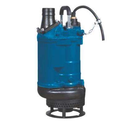 China Buildings KBD 2-5HP 1.5-4.7kW Commercial Slurry Mud Submersible Water Pump With Agitator for sale