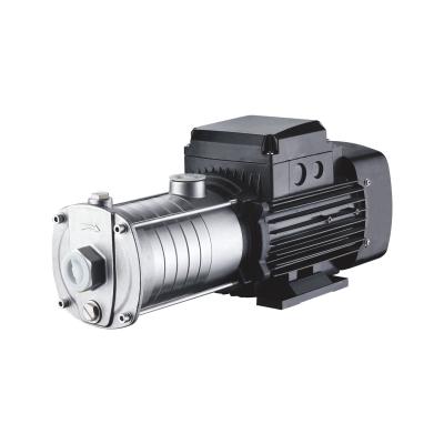 China High Rated Flow 4m3/h Head Horizontal Multistage Stainless Steel Body Centrifugal Pump for sale