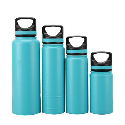 China PORTABLE stainless steel vacuum bottle with spout lid with new plastic handle for sale