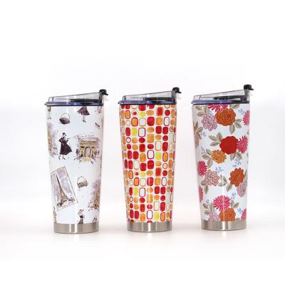 China Sustainable Heattransfer Printing Water Tumbler Metal Personalized Tumbler Travel Mug for sale