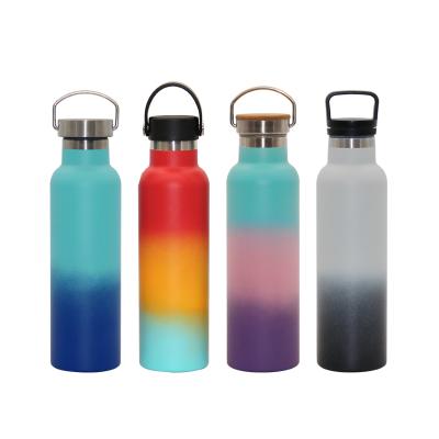 China Sustainable Double Wall Vacuum Insulated Leak Proof Water Bottle for sale