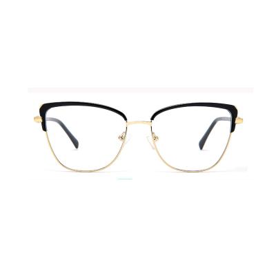 China Wholesale Cat Eye 2022 New Fashion Women Eyewear TR Logo Optical Frame Rectangle Frame Glass Prescription Custom Monocle Frame for sale