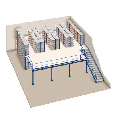 China Multilayer Industrial Corrosion Protection Mezzanine Rack For Warehouse Use for sale