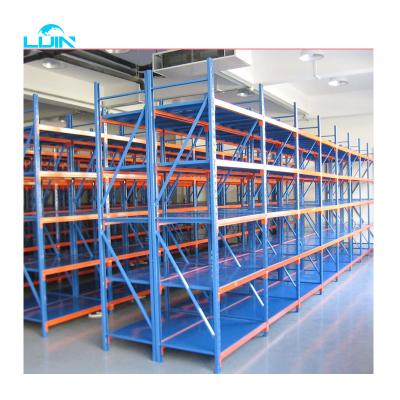 China Custom Warehouse Rack Wholesale Price 300~500kg/UDL Warehouse Racking Medium Duty Industrial Storage Shelves for sale