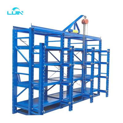 China Industry Wholesale Manufacturing Heavy Duty Storage Metal Corrosion Protection Warehouse Mold Rack Mold Shelf System for sale