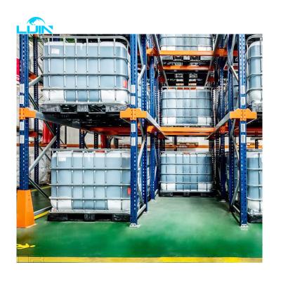 China Warehouse Rack Customer Size Heavy Duty Drive In Steel Metal Warehouse Pallet Storage Shelving Industrial Rack for sale