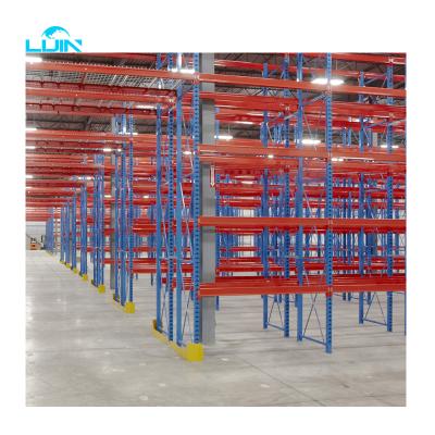 China Q235b Custom Design Warehouse Storage Iron Shelving Vna Racking for sale