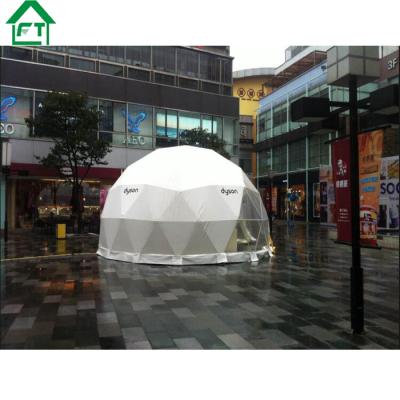 China Transparent and White Geodesic Sphere Tent Waterproof and Fireproof Clear PVC Dome Tent for Sale for sale