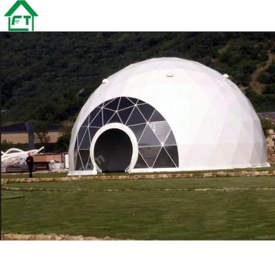 China Ramadan House 10m Span Dome Shape Outdoor Waterproof And Fireproof White Tent For Sale for sale