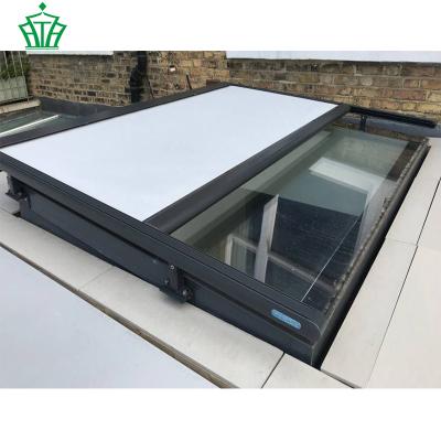 China Conservative Acrylic Aluminum Glass Awning With Swimming Pool Sunroom for sale