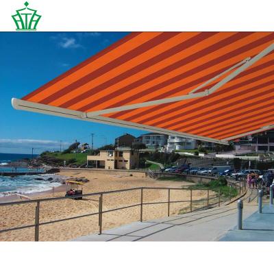 China High Quality Acrylic Awning Aluminum Outdoor Folding Sun Shades Pop Up Awning for sale