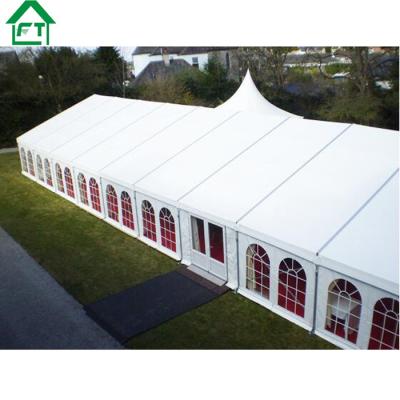 China Waterproof And Fireproof To Custom Design Max Polygon Used Aluminum Canopy High Peak Tent For Wedding Party for sale