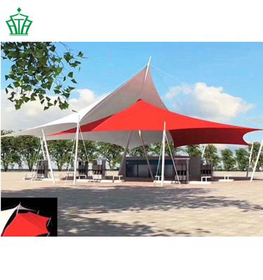 China Hotel Architecture Membrane Tensile Structure for sale