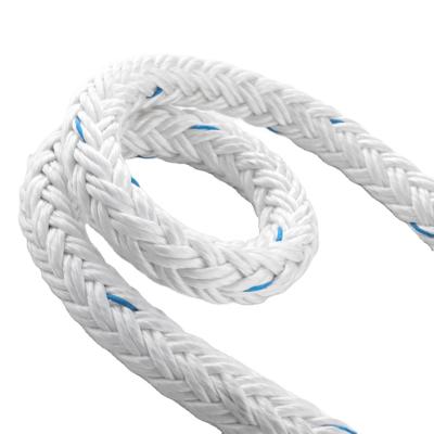 China 2*12 Tow Rope Mooring And Towing Beaches Polypropylene And Polyester Blended For Marine Mooring And Winch Rope for sale