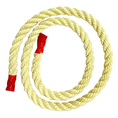 China Mooring Lines 3 Strand Twisted Aramid Braided Rope High Strength Rope /Fiber Optic Cables Flame Retardant Rope 8 Strands For Engineering for sale