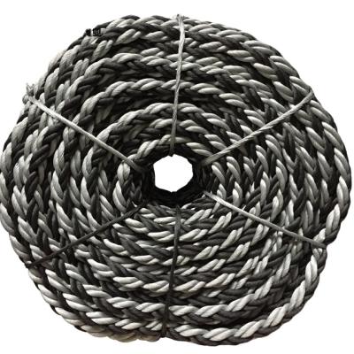 China Board 8 Strands 64mm High Quality Polypropylene Mooring Rope for sale