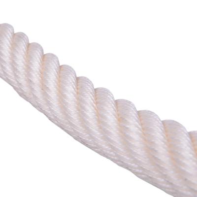 China 6 Strand Mooring Mooring Hawser Atlas Nylon Rope 80mm Polyamide Monofilament Heavy Duty Tug Rope for sale