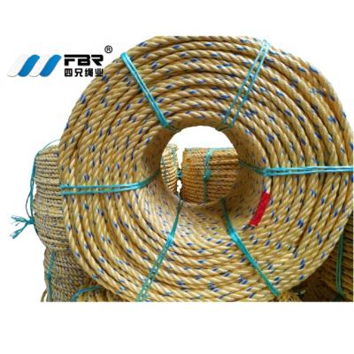 China Agriculture 4mm-30mm pp danline twisted rope for agriculture for sale