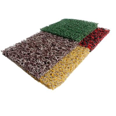 China Outdoor Practical Plastic Flooring Cover PVC Coil Floor Mat for sale