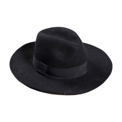 China Women Striped Classic Wool Winter All-match Design Soft Felt Hat for sale