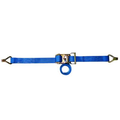 China Cargo Securement Cargo Lashing Container Lashing Equipment Belt with Ratchet Cargo Strap Cargo Lashing Lashing for sale