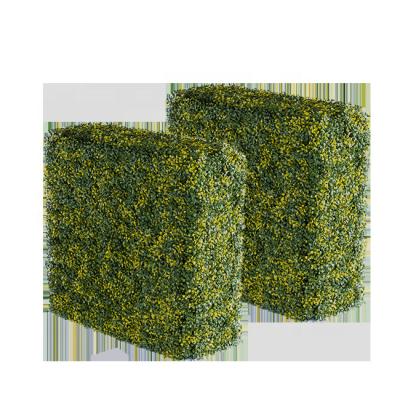 China New Arrival Buy China 3d Plastic Fence Hedge Artificial Green Anti Aging Wall for sale