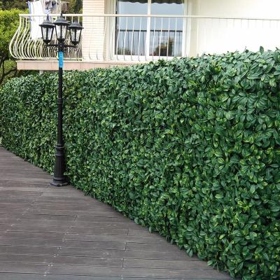 China New Design Popular Greenery Backdrop Artificial Boxwood Panels Topiary Hedge Plant for sale