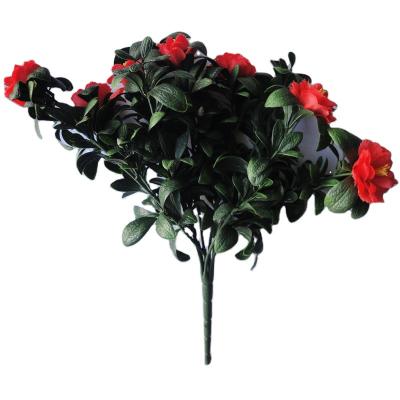 China Artificial flower bouquet minimalist high quality simulation artificial flowers bouquets for indoor home decor for sale