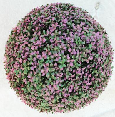 China Wholesale MZ185003D Topiary Plastic Plant Landscape Artificial Grass Ball Green For Wedding Decor for sale