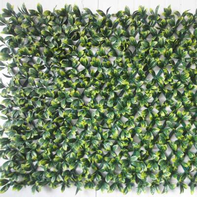 China Easily Assembled Artificial Osmanthus Leaf PVC Trellis Outdoor And Indoor Use For Garden Building for sale