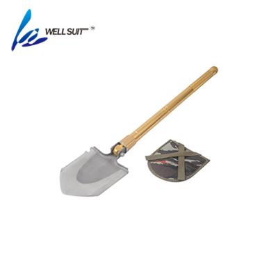 China Multifunctional Military Survival Shovel Stainless Steel Camping Outdoor Shovel for sale