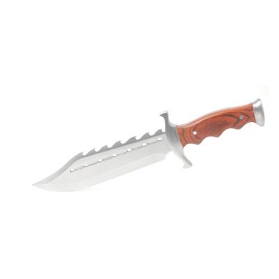 China Cutting Blade Wooden Wholesale Fixed Hunting Knife for sale