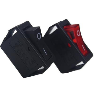 China On-of/self-locking/latching Promotion high quality red black rocker switch custom made rocker switch for sale