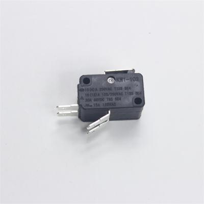 China Niufulai KW1-103-Double Mini Micro Switch 10A 12A 16A Micro Pin Plunger Switch KW1-103-Double for sale