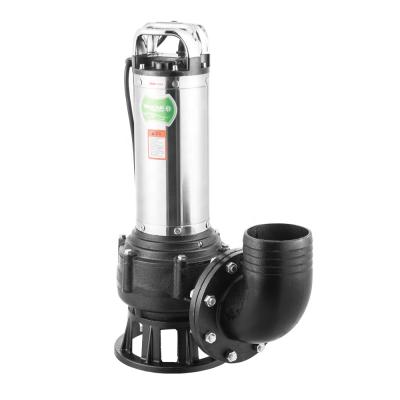 China 380v Electric Residential Suction 10Hp Sewage Transport and Flood Control Residential Submersible Sewage Pump for Basement and Parking Lot for sale