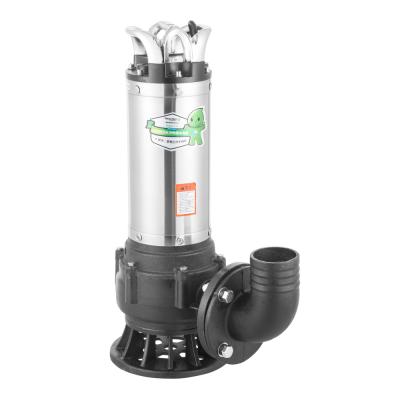 China 380V 40m3/h Vertical Maceration Sewage Transport and Flood Control Electric Submersible Sewage Pump for sale