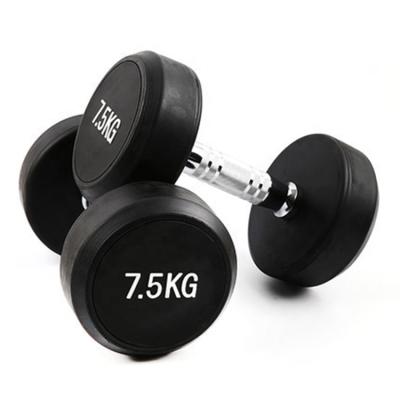 China Universal In The Gym Cheap Multi Stock Selection Equipment Rubber Weight Dumbbells for sale