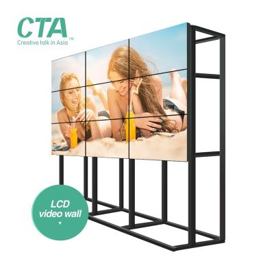 China LCD Video Wall Single Solution 2x2 1x3 3x3 LCD Video Wall With Controller for sale