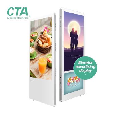 China Factory wholesale price 18.5inch 21.5inch indoor elevator lcd advertising display wall mount for shopping mall for sale