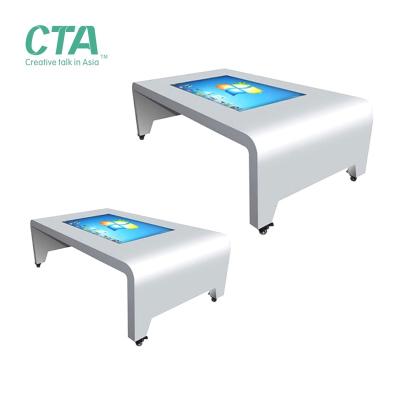 China 55 Inch Restaurant Indoor Interactive Multi Touch Screen Smart Table for sale