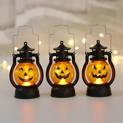 China Decoration Halloween Props Pumpkin Night Lantern Indoor Wind Lantern Led Hanging Lamp Halloween Lights Home Decor Holiday Party Decoration for sale