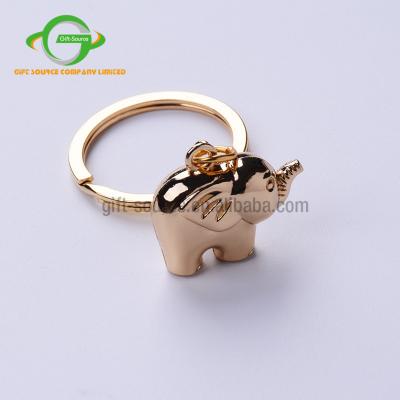 China Promotional Wholesale Custom Metal Globe Elephant Metal Key Chain Gift Key Chain Animal Shape for sale