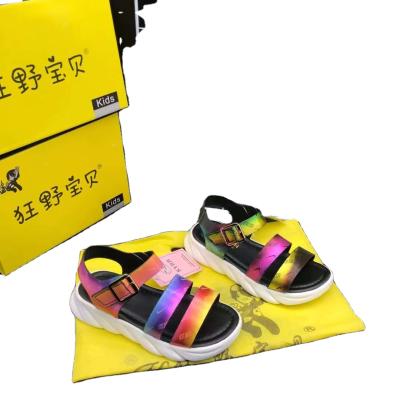 China K0310-20 2022 Fashion High Quality Beach Casual Comfortable Breathable Flat Sandals For Kids for sale