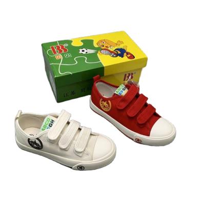 China Fashion Kids Sneakers Wholesale Hot Selling Casual Breathable Light Weight Comfortable Canvas Shoes for sale