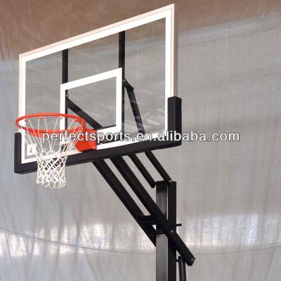 China Straight Adjustable Basketball Hoops for sale