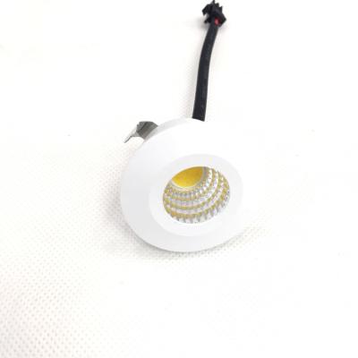 China 40mm Modern COB LED Mini Downlight Under Cabinet Spot Light 3W For Ceiling Recessed Lamp for sale