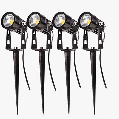 China 12V 85-265V 5W Mini Led Lawn Garden Light Outdoor Waterproof IP65 Landscape Spot Light Lamp for sale