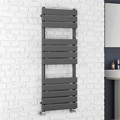 China ST.Lawrence Style Energy Saving Modern Anthracite Steel Ladders Heated Towel Rails Wall Mounted Drying Rack for sale