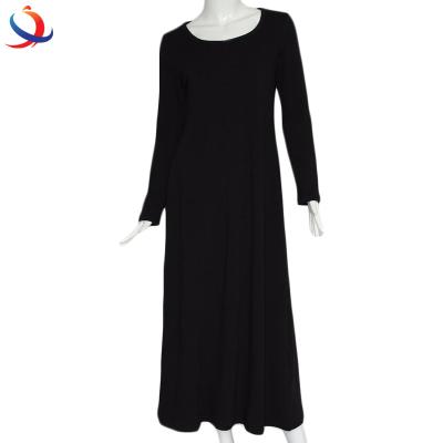 China Anti-Static Thickening Women's Long Anti-Static Thickening Women's Casual Sleeve Autumn Dress, Maxi Dress Heating Winter for sale